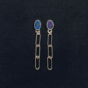 10月誕生石オパールのピアス