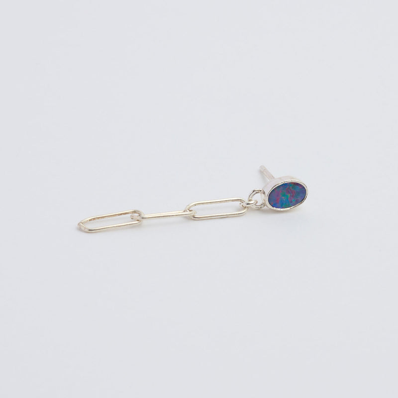 10月誕生石オパールのピアス